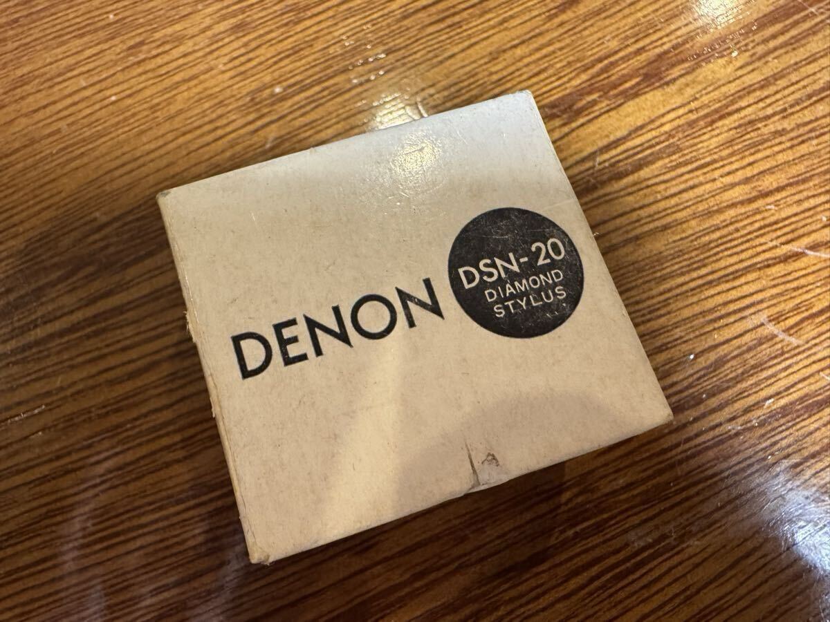 同梱可 未使用 DENON DSN-20 for DL-107 交換針 MMカートリッジ_画像7