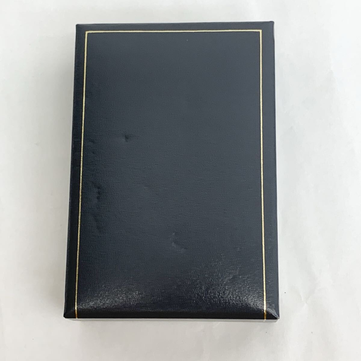 1円~! ダンヒル Dunhill ライター 金箔 ブラック 黒 ケース付き 着火未確認 _画像2