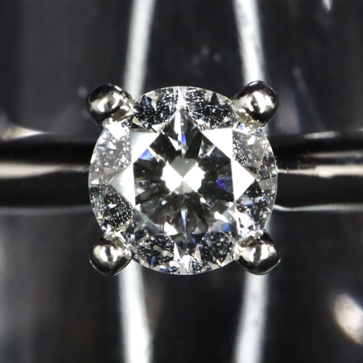 Pt950!!0.32ct!!【Cartier(カルティエ)】■天然ダイヤモンドリング■N 約3.7g 約8.5号 #8.5 diamond 指輪 ring ジュエリー ED1/EE8 U795_画像4