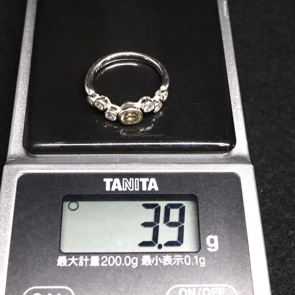 Pt900!!【カシケイ】0.38/0.20ct!!■天然ダイヤモンドリング■N 約3.9g 約10号 #10 diamond 指輪 ring ジュエリー jewelry ED1/EH0 U797_画像10