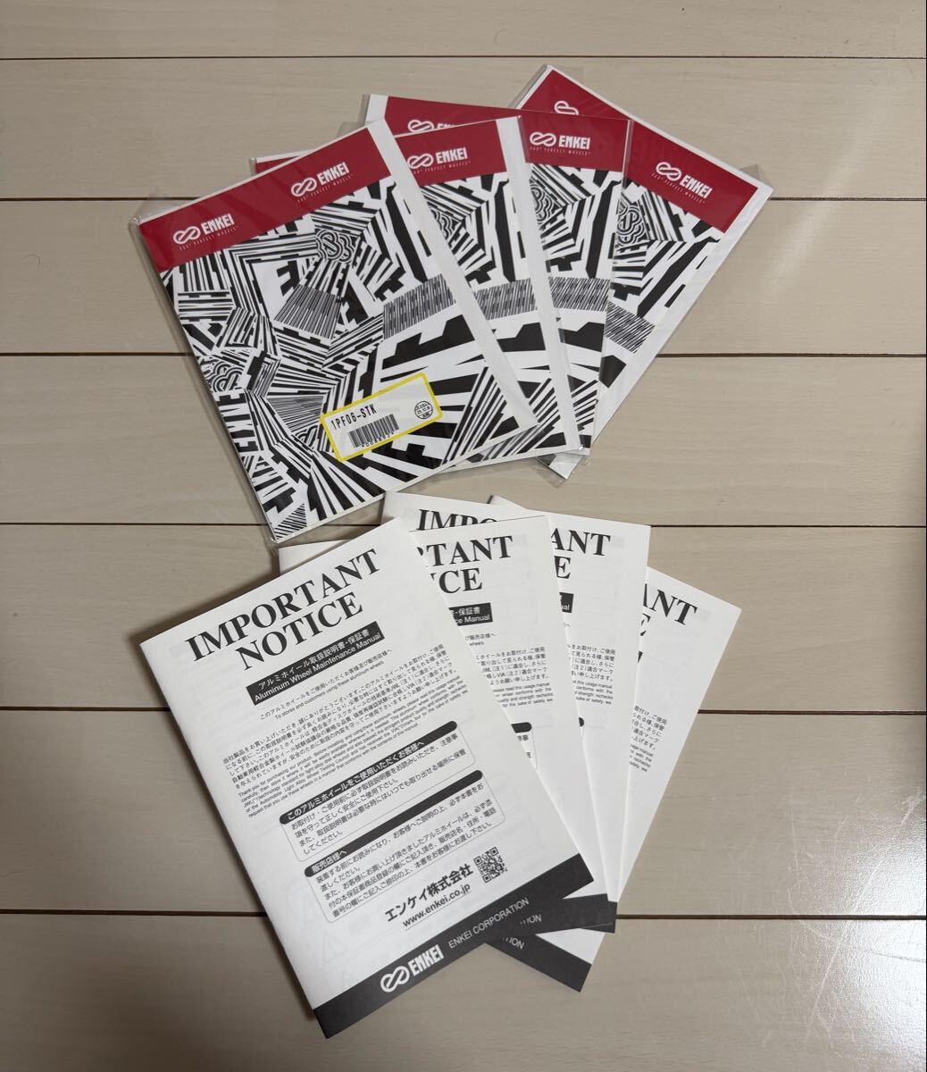 エンケイ　ENKEI PF06 18インチ シバタイヤ付き_画像9