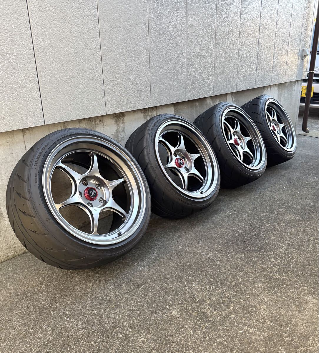 エンケイ　ENKEI PF06 18インチ シバタイヤ付き_画像2