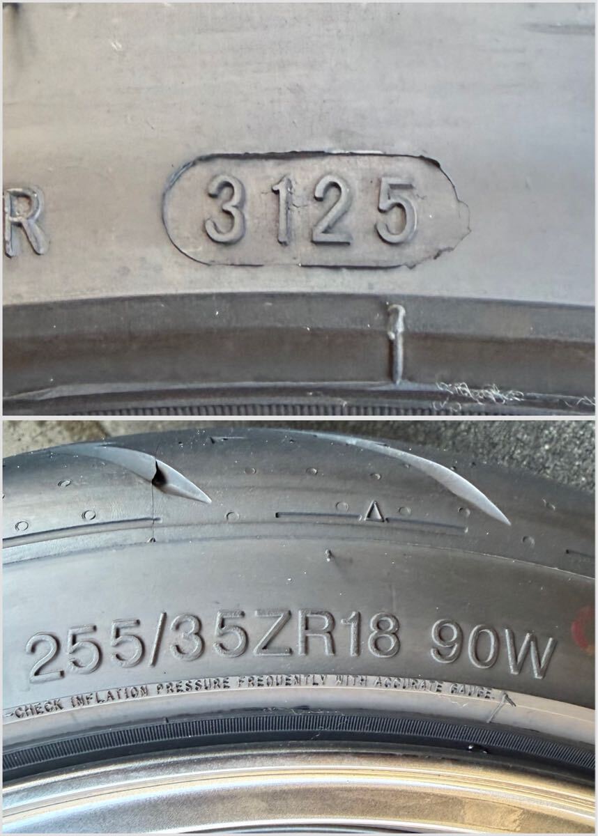 エンケイ　ENKEI PF06 18インチ シバタイヤ付き_画像7