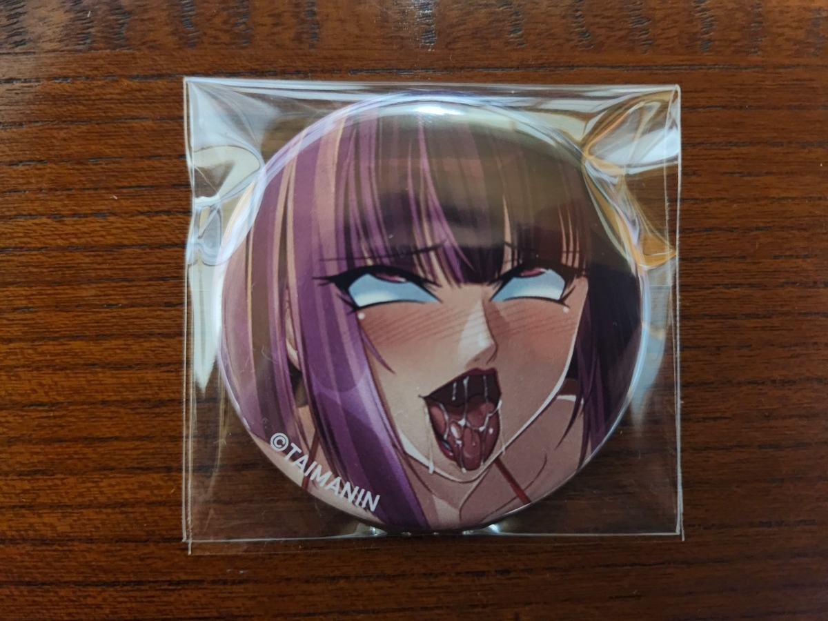  на ..RPGXa. лицо героиня жестяная банка значок . река .C106 на ..asagi на .. фиолетовый LILITH ②