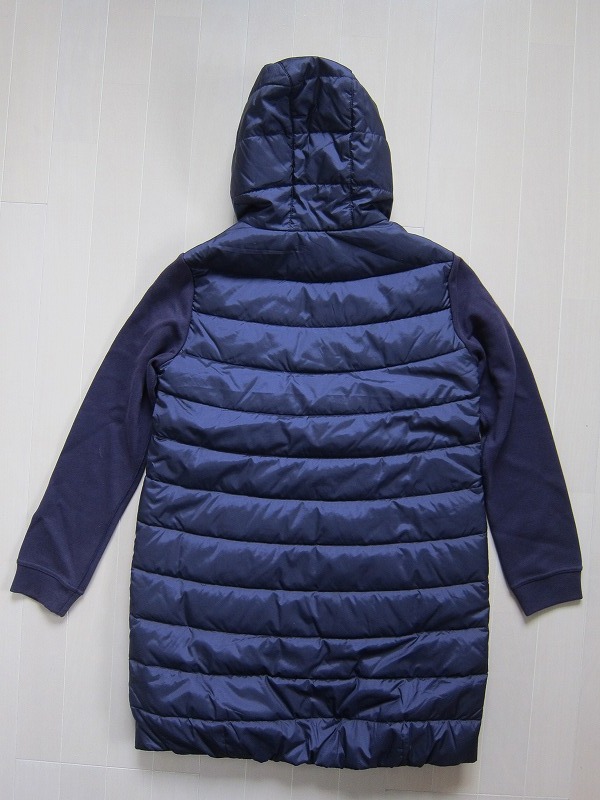 NIKE ナイキ キルティング 中綿 袖 スウェット地 切り替え コート レディース M_画像4