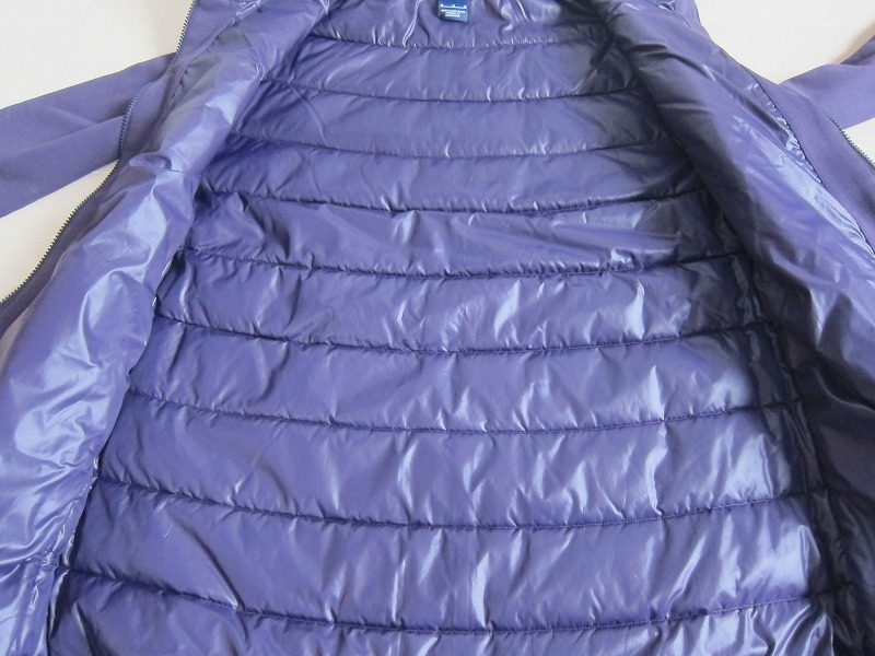 NIKE ナイキ キルティング 中綿 袖 スウェット地 切り替え コート レディース M_画像5