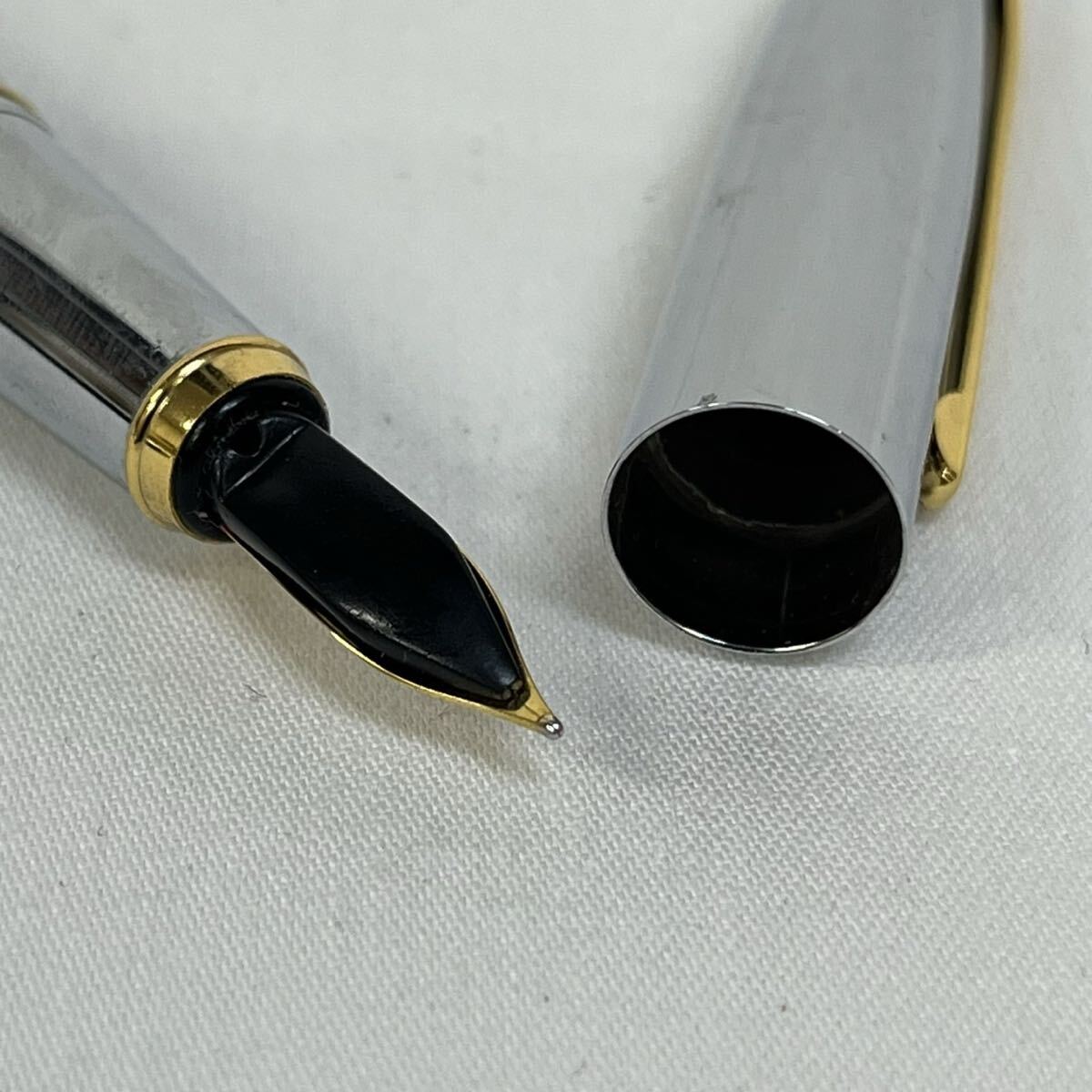 【1125A17】美品 ペリカン 万年筆 ペン先 22KGP 文房具 筆記用具_画像6