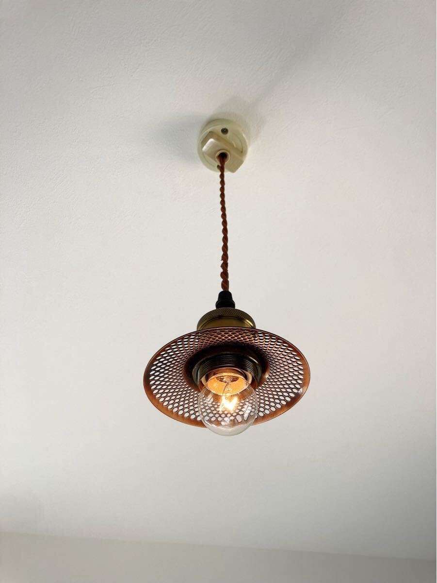 和風モダン 銅照明　ペンダントライト_画像2