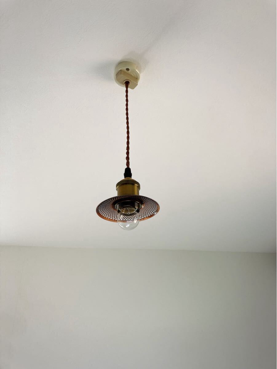 和風モダン 銅照明　ペンダントライト_画像5