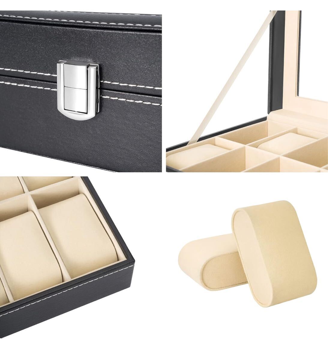 Reodoeer 腕時計収納ケース 腕時計収納ボックス コレクションケース 10本用_画像3