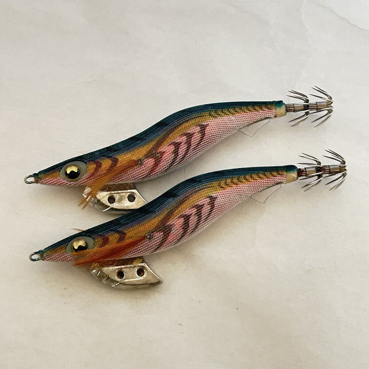 ヤマシタ エギ王K 軍艦グリーン　2個セット_画像1