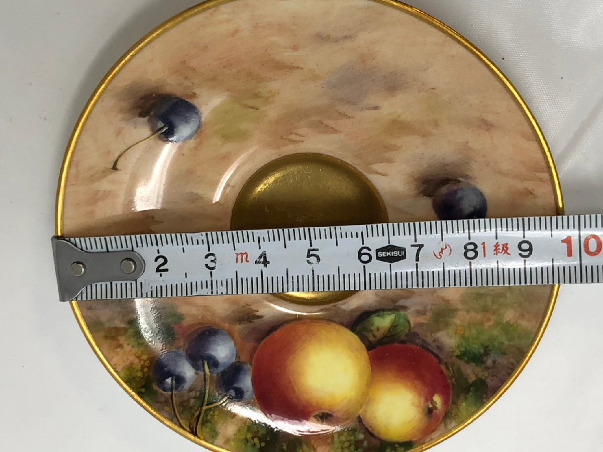 ◆ロイヤルウースター　カップ＆ソーサー　フルーツ　ミニ　本体のみ　中古◆18407★_画像10