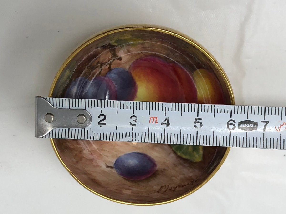 ◆ロイヤルウースター　カップ＆ソーサー　フルーツ　ミニ　本体のみ　中古◆18407★_画像9