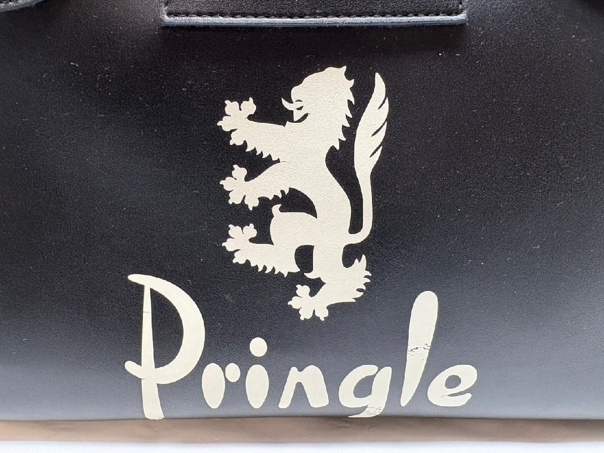 *Pringle Pringle сумка "Boston bag" чёрный серия черный б/у *16875