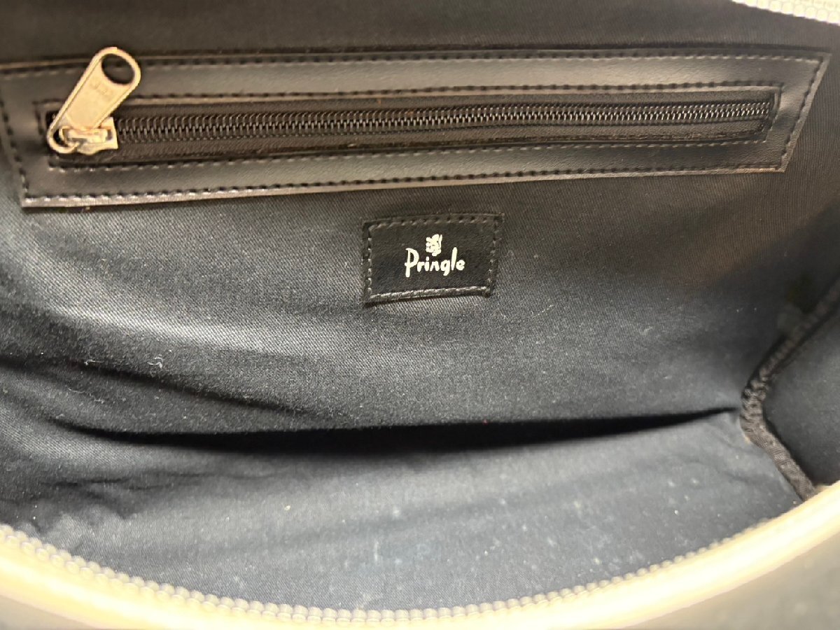 *Pringle Pringle сумка "Boston bag" чёрный серия черный б/у *16875