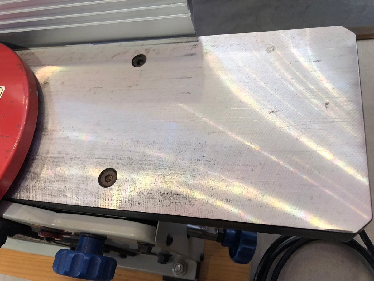 ◆【引取限定!!長野県諏訪市】DELTA JT160 卓上手押しカンナ盤 電動 100V 50/60Hz デルタ 中古◆19356★_画像8