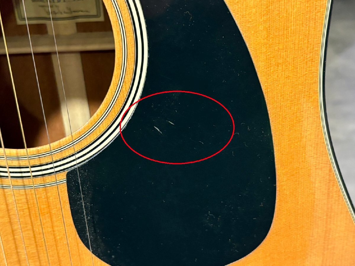 *S.YAIRI акустическая гитара YDT-18/N все одиночный доска струнные инструменты akogi жесткий чехол имеется б/у *16930