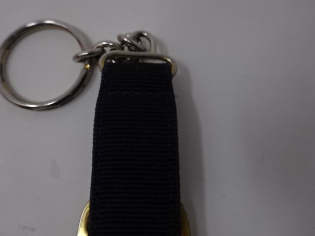 *Salvatore Ferragamo Ferragamo кольцо для ключей оттенок черного б/у *4736