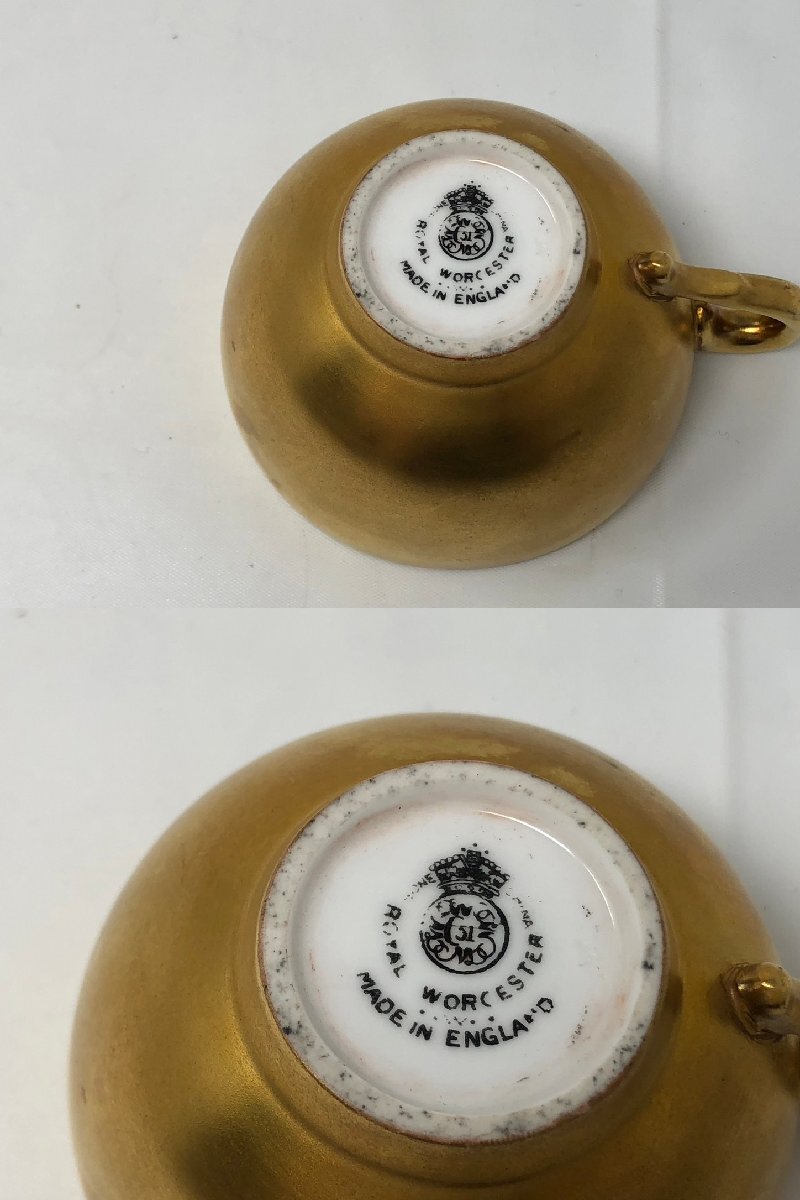 ◆ロイヤルウースター　カップ＆ソーサー　フルーツ　ミニ　本体のみ　中古◆18407★_画像4