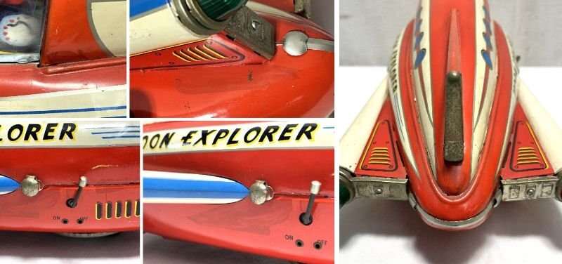 v Masudaya MOON EXPLORER moon Explorer космический корабль Junk * неподвижный v013104