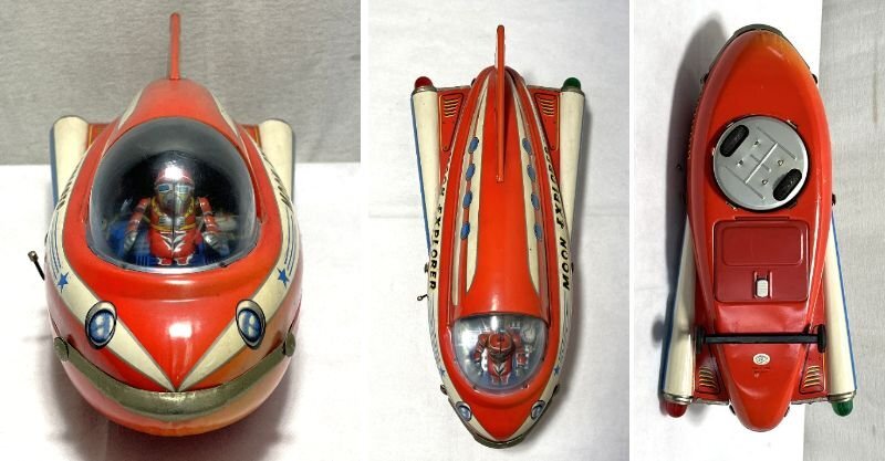 v Masudaya MOON EXPLORER moon Explorer космический корабль Junk * неподвижный v013104