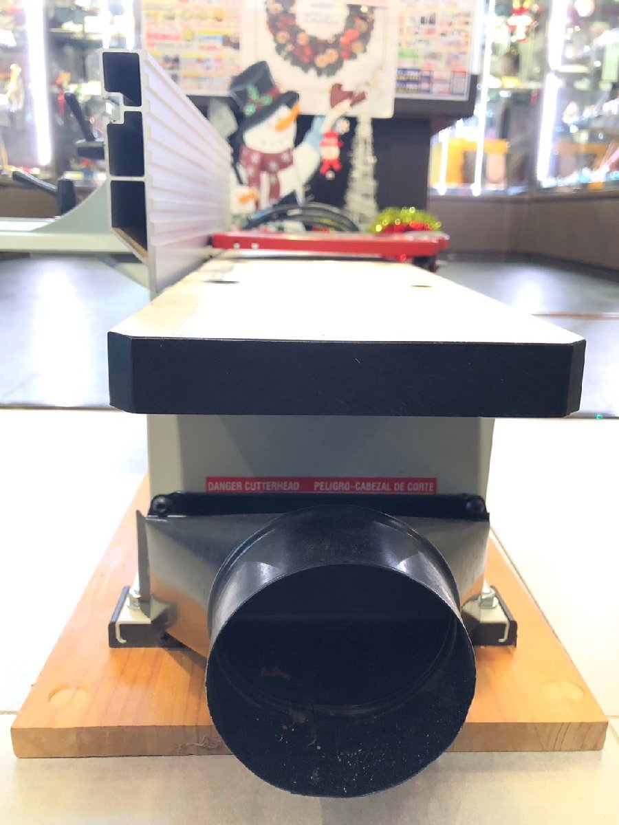 ◆【引取限定!!長野県諏訪市】DELTA JT160 卓上手押しカンナ盤 電動 100V 50/60Hz デルタ 中古◆19356★_画像3