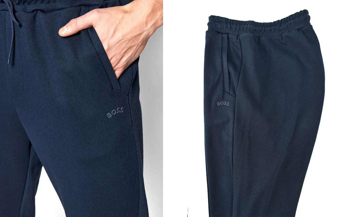 ヒューゴ・ボス】快適・楽ちん ストレッチ コットン トラック パンツ_画像7