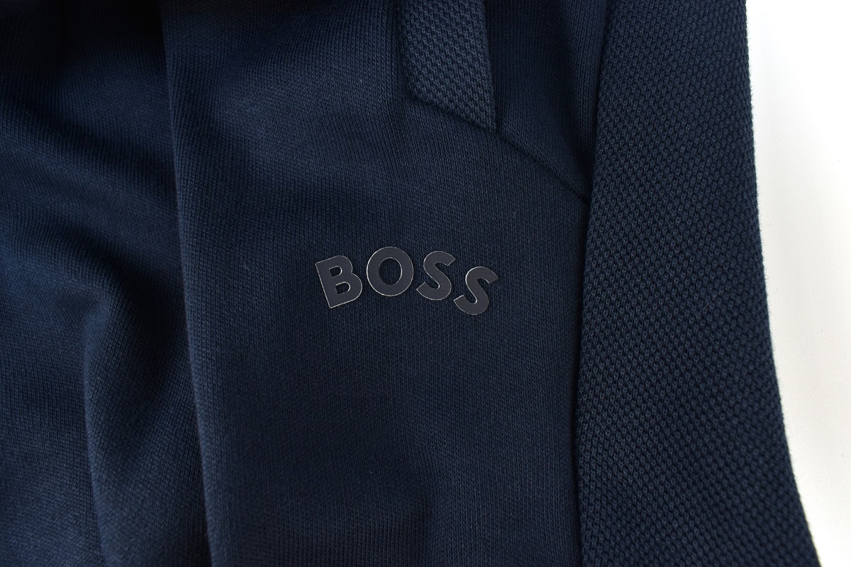 ヒューゴ・ボス】快適・楽ちん ストレッチ コットン トラック パンツ _画像4