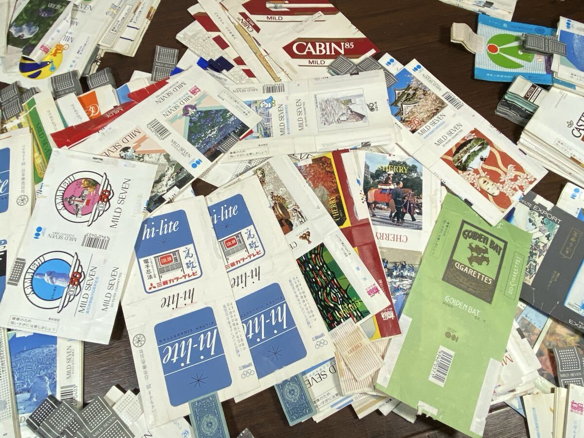 ♪♪【大量!】昭和 タバコ パッケージ コレクション 重量1323g♪♪_画像6