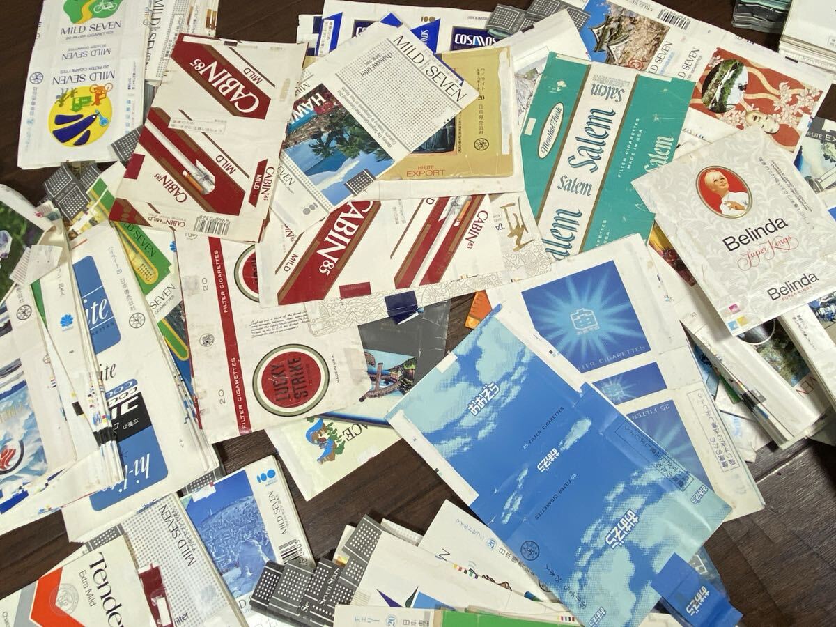 ♪♪【大量!】昭和 タバコ パッケージ コレクション 重量1323g♪♪_画像8