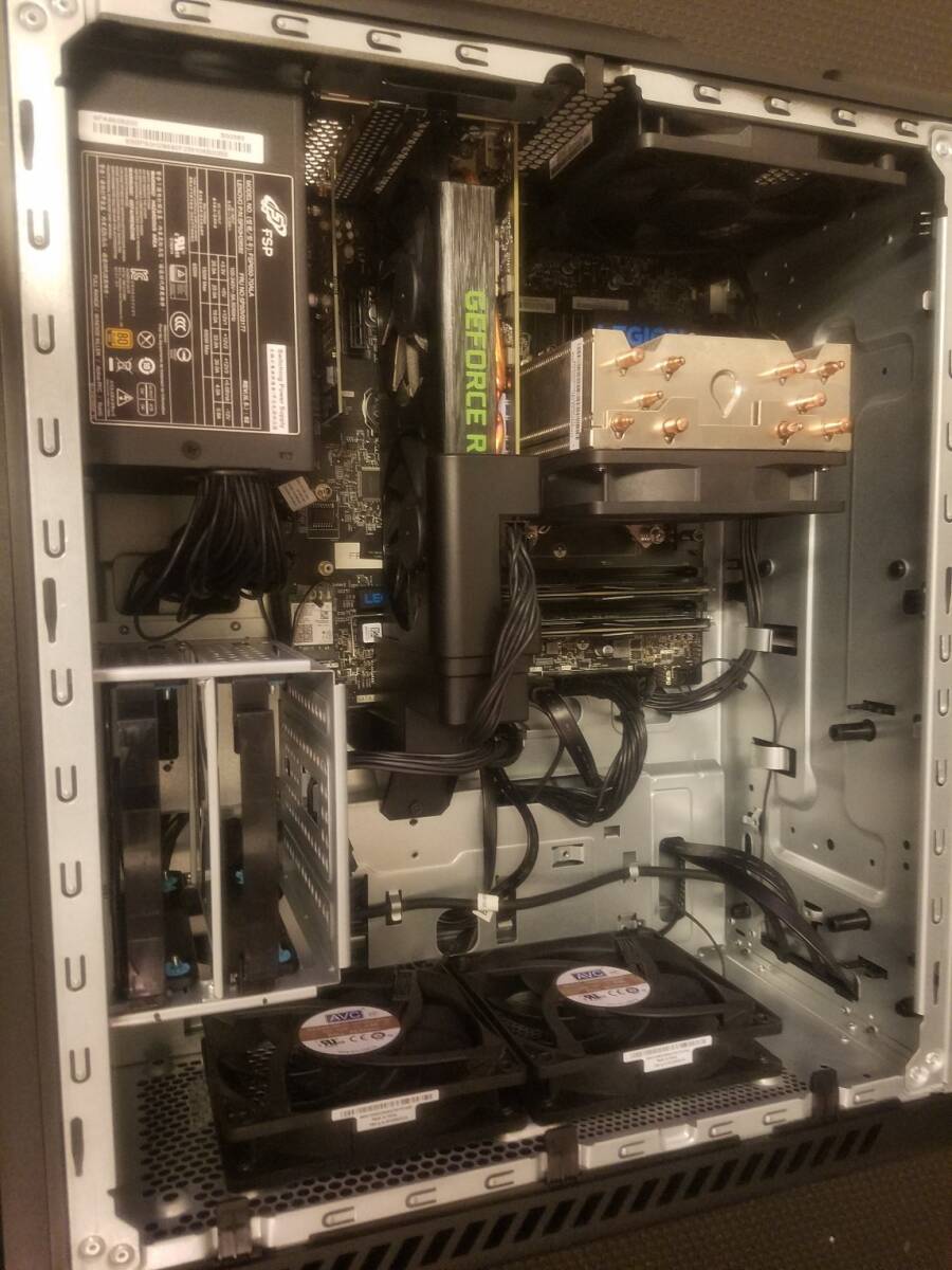 Lenovo LegionT550iブラック【OS・ SSD・HDD無し！】どこか故障！ Core i7 10700(2.90GHz) メモリ16G GeForceRTX2060_画像7