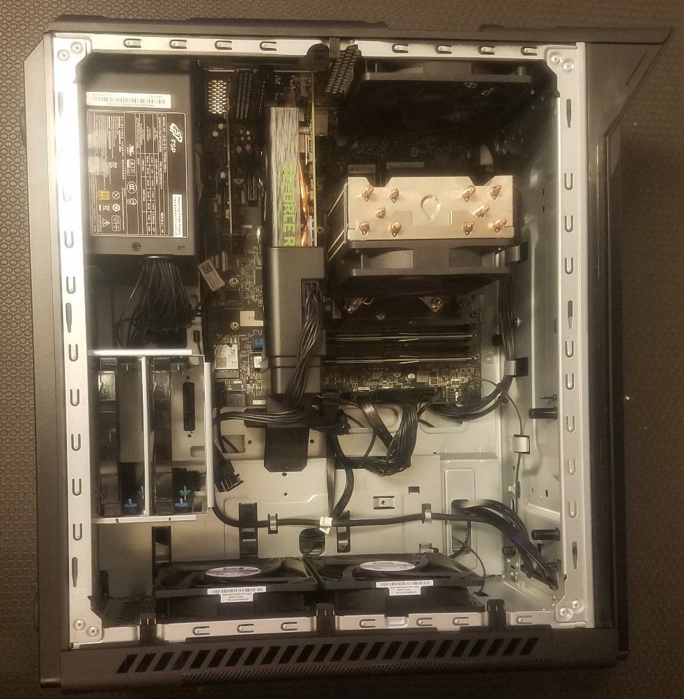 Lenovo LegionT550iブラック【OS・ SSD・HDD無し！】どこか故障！ Core i7 10700(2.90GHz) メモリ16G GeForceRTX2060_画像6