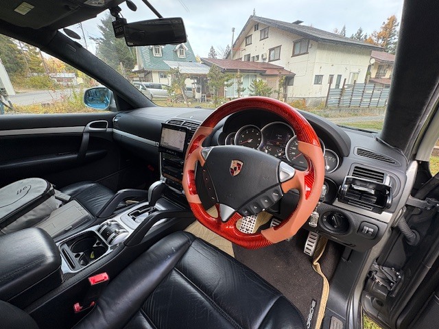 2004y ポルシェ カイエンターボ　テックアートフロントスポイラー_画像8