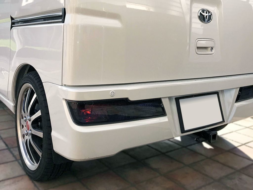 Tint+何度も貼れるスモークフィルム アトレーワゴン S321G/S331G テールランプ 後期(2017/11～) S320G/S330G系 T3 アトレー_画像6