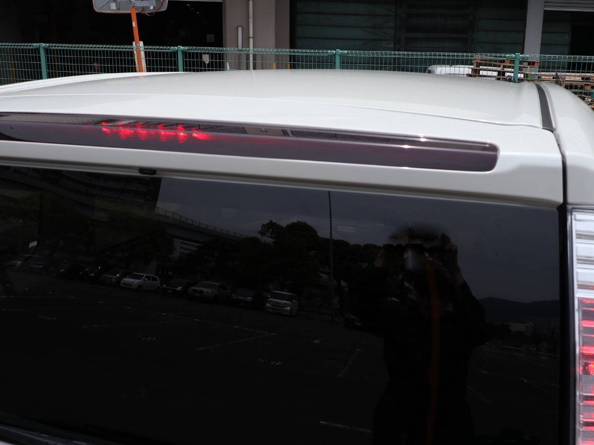 Tint+自己吸着 タンク/ルーミー M900A/M910A ハイマウントストップランプ スモークフィルム_画像9