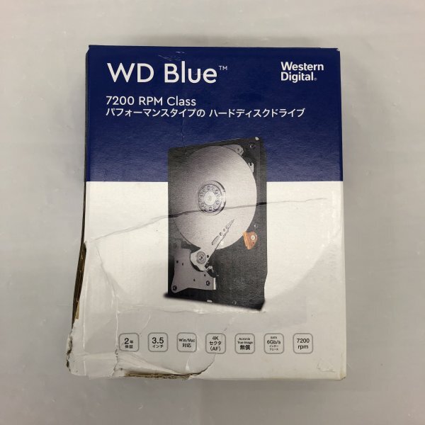 G-P-000923/0725□Western Digital ウエスタンデジタル WD Blue 内蔵 HDD ハードディスク 1TB WD10EZEX-EC 未検品 現状品_画像1