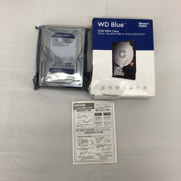 G-P-000923/0725□Western Digital ウエスタンデジタル WD Blue 内蔵 HDD ハードディスク 1TB WD10EZEX-EC 未検品 現状品_画像7