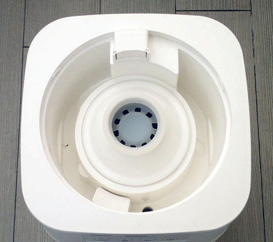 **MMT* б/у товар пар вентилятор тип увлажнитель ~42 татами большая вместимость 15L сверху водоснабжение таймер KS.F-N1.501(W) ( управление MJ-680)