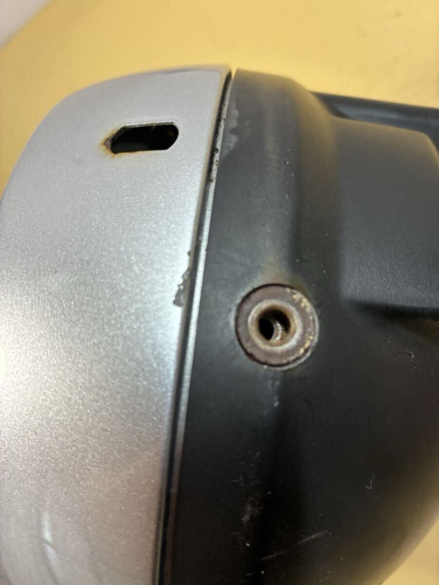 301 ヤマハ VOX【SA31J】 ヘッドライト　レンズくすみ劣化あり　バルブLED 側面ネジ穴非対称　側面ネジ錆強 非正規ネジ_画像6