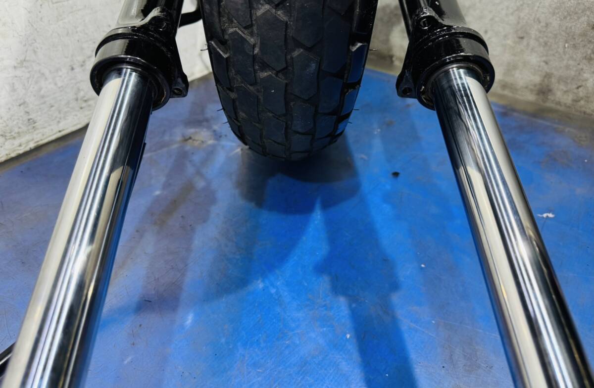 TW225 DG09J フロントディスク足廻りフルセット TW200 DG07J 2JL_画像5