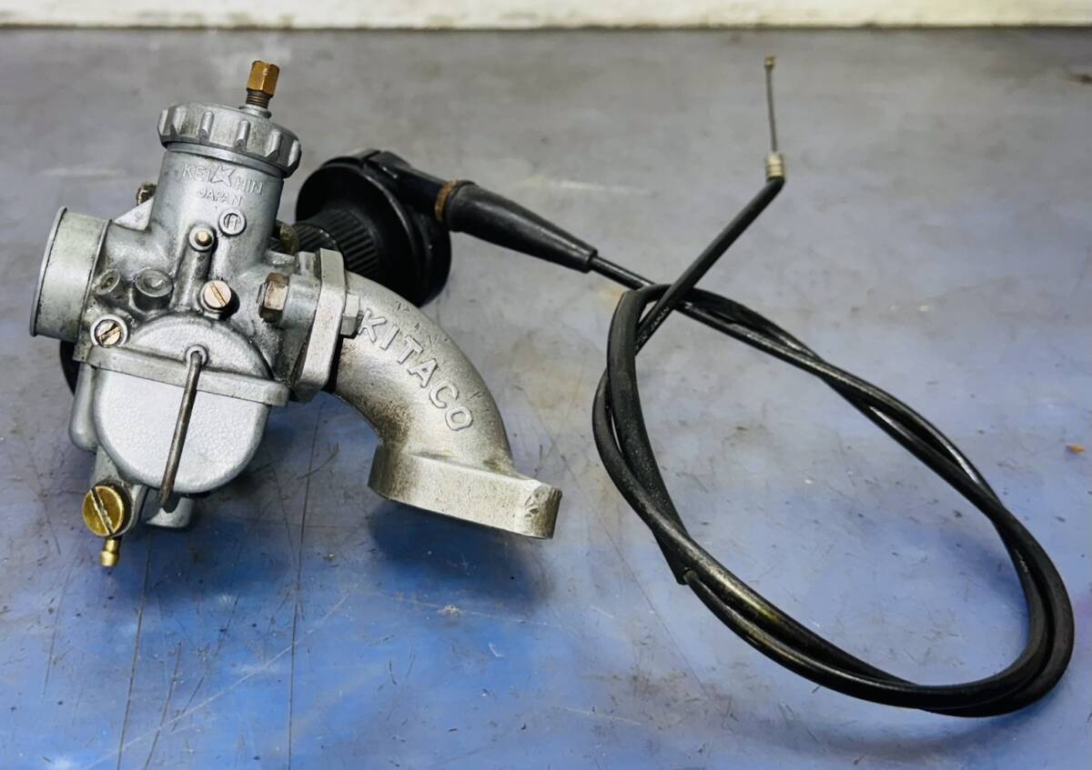 4L モンキー Z50J 京浜ビッグキャブレター KITACOマニホールドハイスロセット_画像2