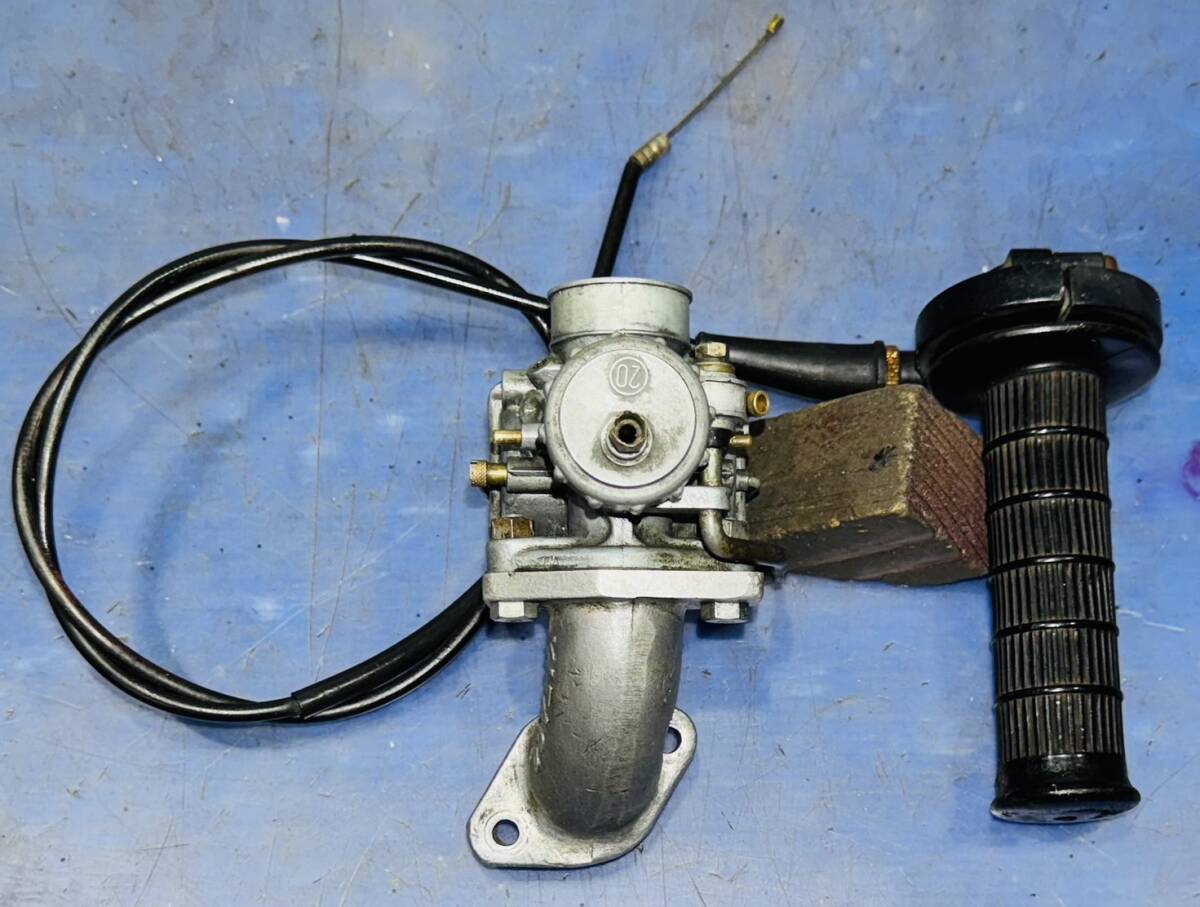 4L モンキー Z50J 京浜ビッグキャブレター KITACOマニホールドハイスロセット_画像4