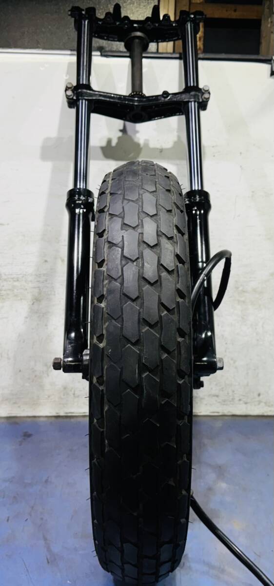 TW225 DG09J フロントディスク足廻りフルセット TW200 DG07J 2JL_画像3