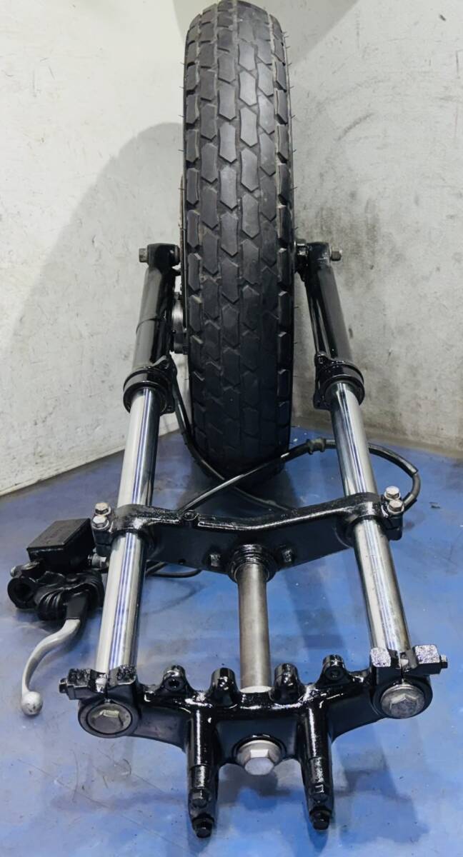 TW225 DG09J フロントディスク足廻りフルセット TW200 DG07J 2JL_画像4