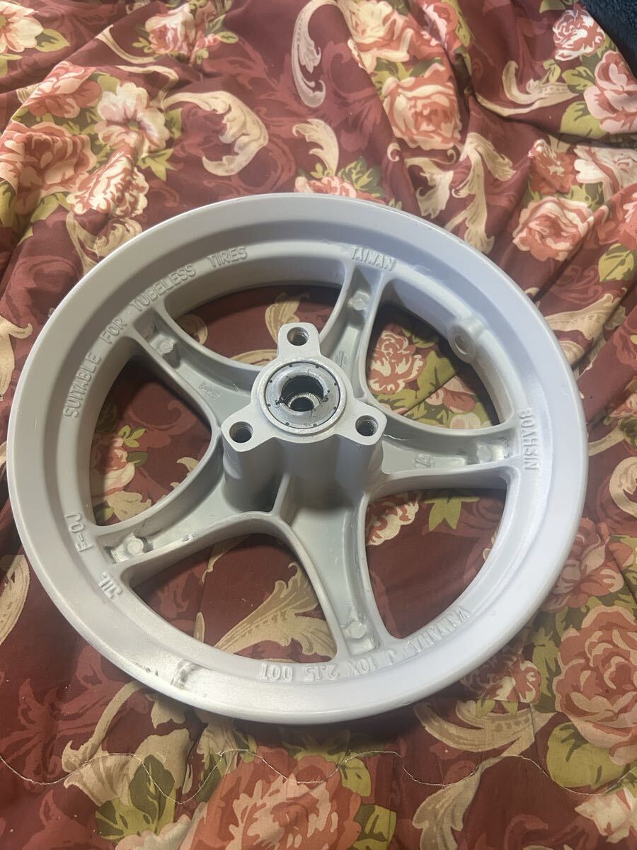 ヤマハジョグ フロントホイール　SA16_画像2