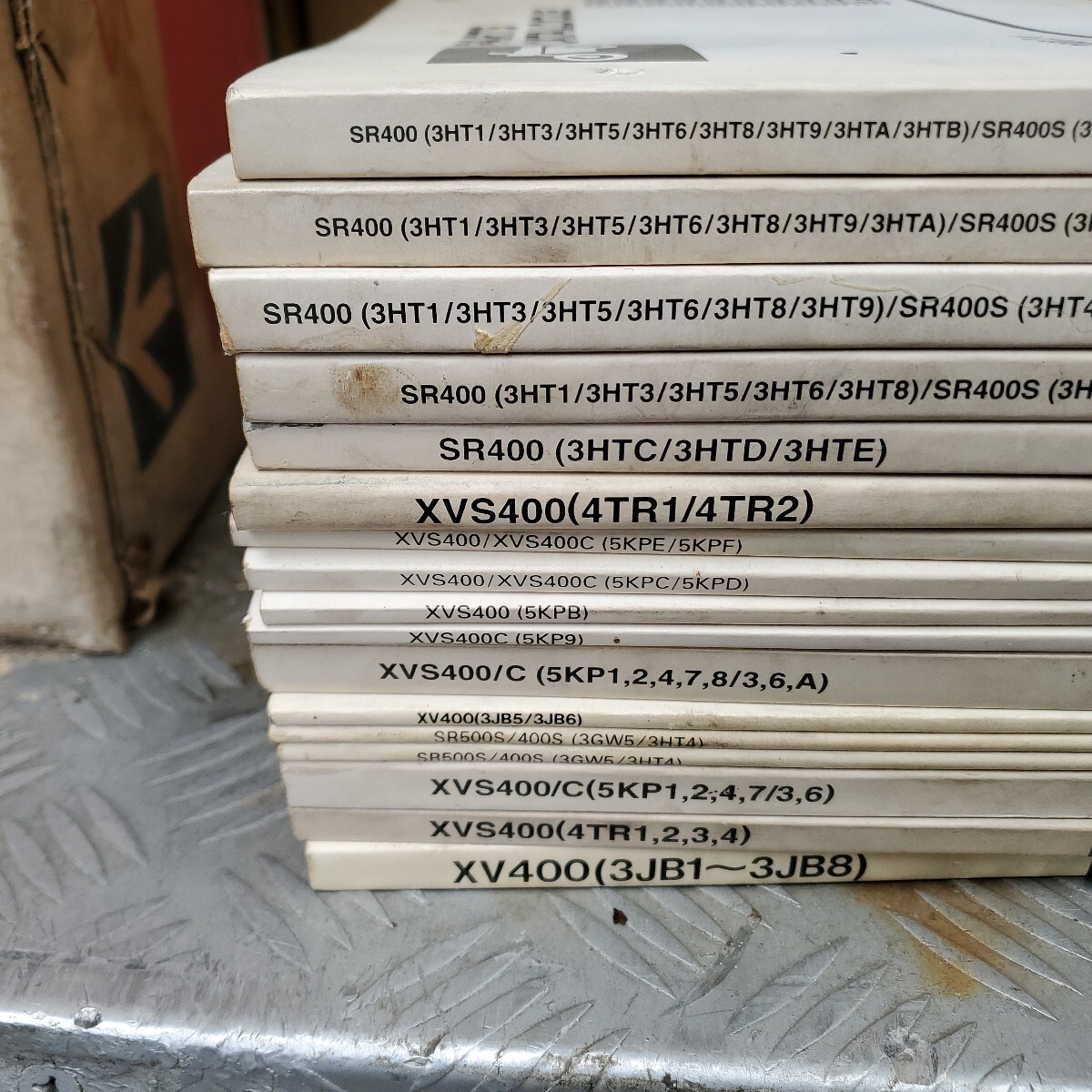 Yamaha каталог запчастей много SR XVS XJR