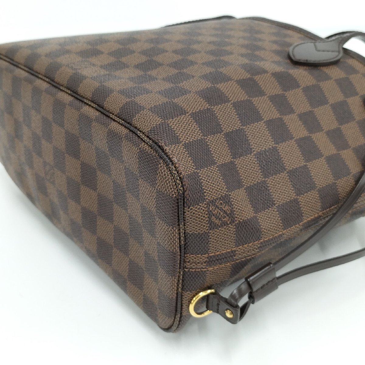 ●ルイヴィトン LOUIS VUITTON ネヴァーフルPM トートバッグ ダミエ・エベヌ N51109[Jコレ]K28ma112_画像3