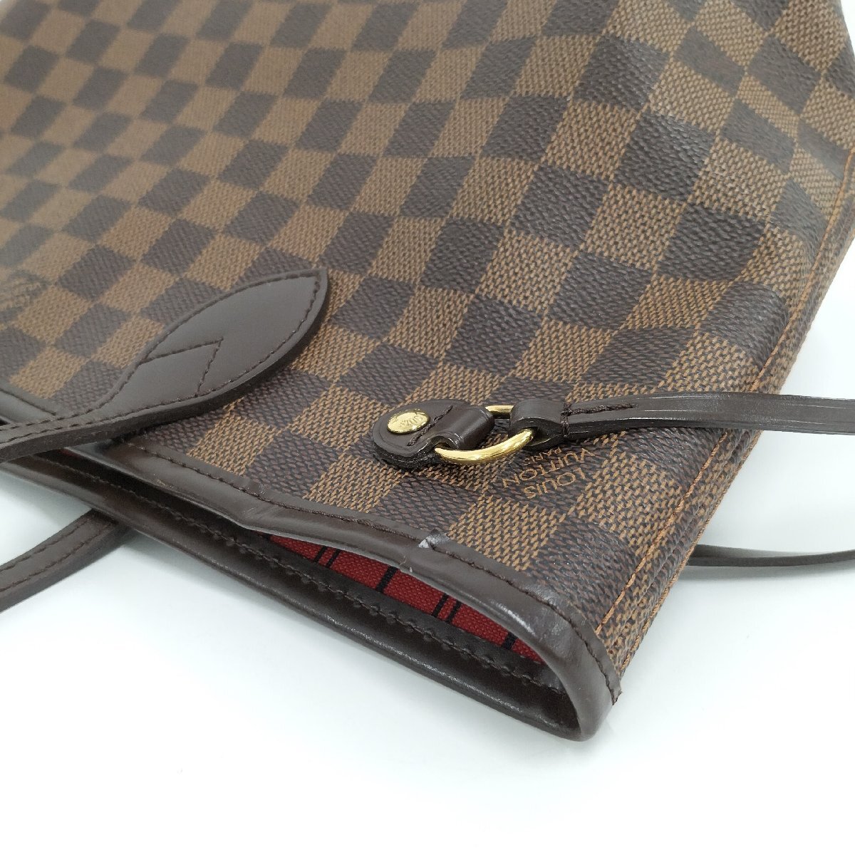 ●ルイヴィトン LOUIS VUITTON ネヴァーフルPM トートバッグ ダミエ・エベヌ N51109[Jコレ]K28ma112_画像6