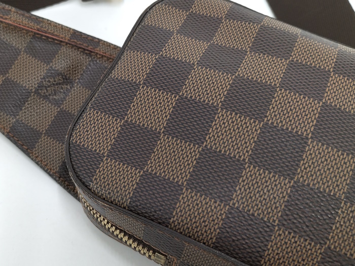LOUIS VUITTON сумка "body" Geronimo s Damier Brown N51994