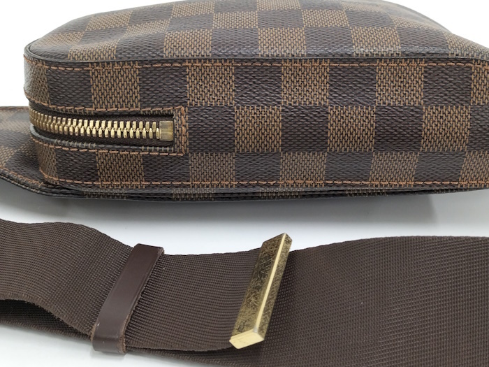 LOUIS VUITTON сумка "body" Geronimo s Damier Brown N51994